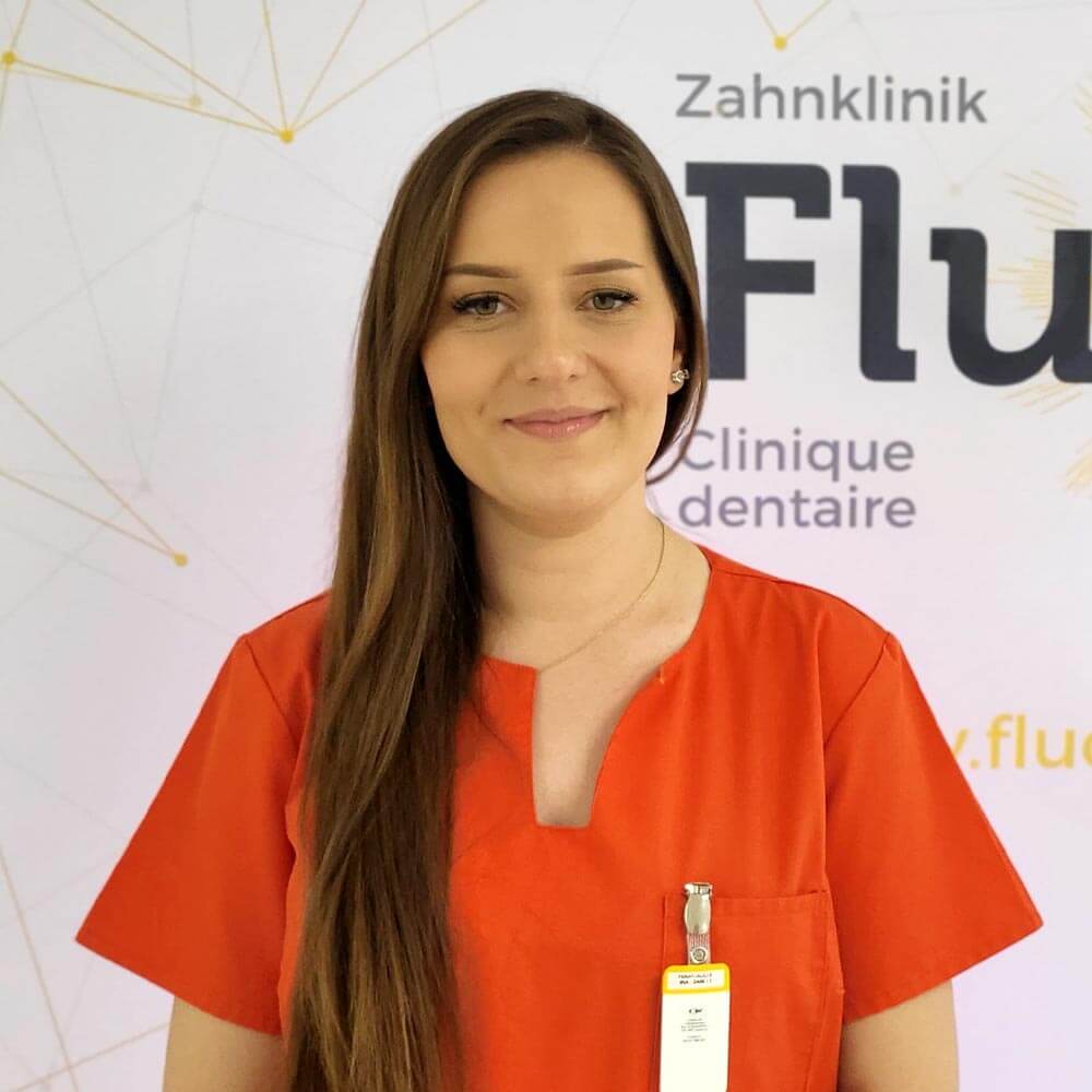 Ferati Zahide, Assistante dentaire à la Clinique Fluor à Bienne